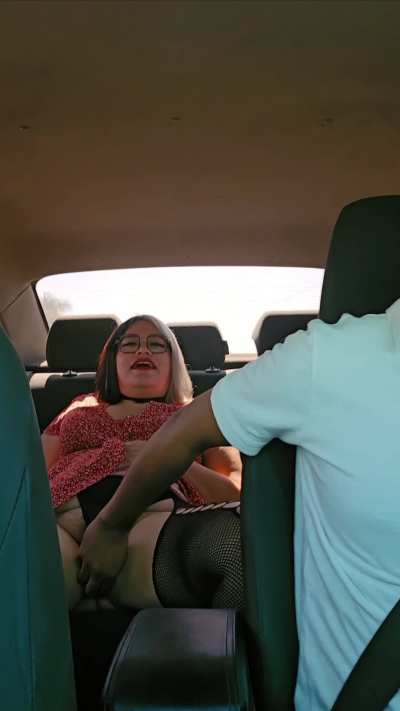 Slutwife In the taxi