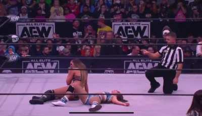 Skye stomped, pinned and then submitted.