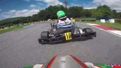 Always put your hand up before stopping during practice😂