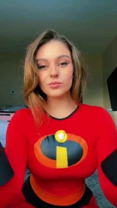 She’s make a good elastigirl