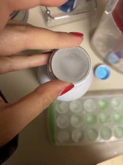 It made a nice plopping sound, too lol