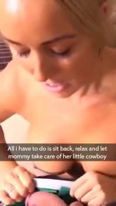 Taking mom to the barn dance