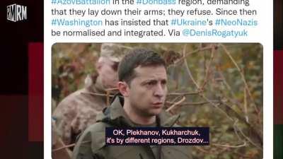 UA POV: Zelensky arguing with one of Azov Commanders (2019)