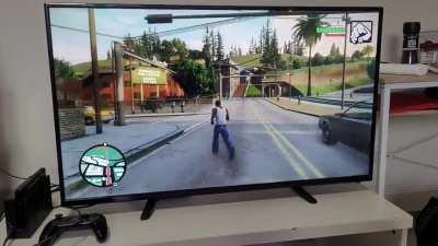 GTA San Andreas Remastered Gameplay Clip