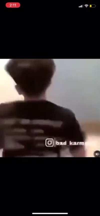 What’s ya next move if you get beat on like this?