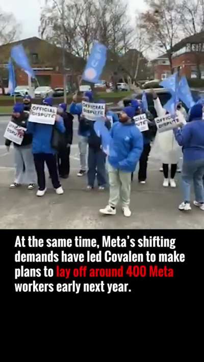Workers strike at Meta contractor in Ireland