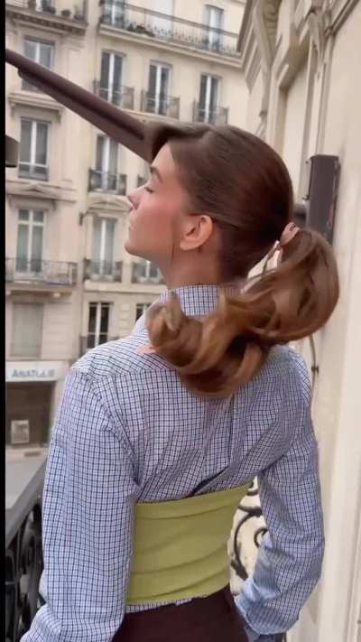 Barbara ready for Miu Miu Fall 2025 Show in Paris - IG March 2025