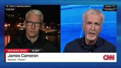 Deep sea explorer James Cameron says he already knew the titan sub had imploded, explains the problem with composite submarines
