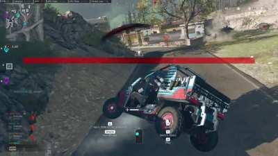 Dodging a rocket with awesome hitboxes