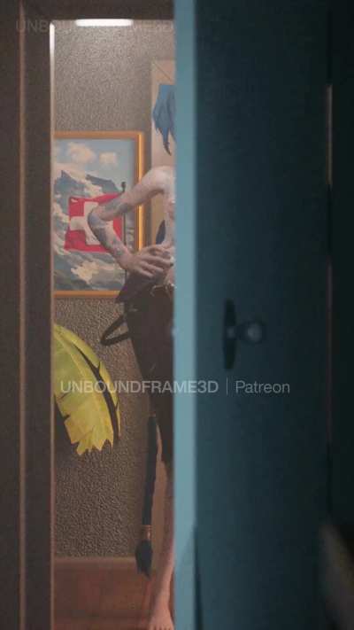 It wasn’t just a knock, but you opened anyway.