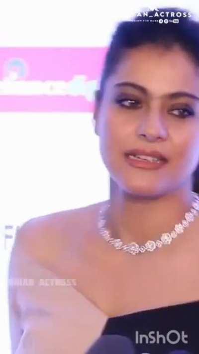 Kajol mommy in hot dress