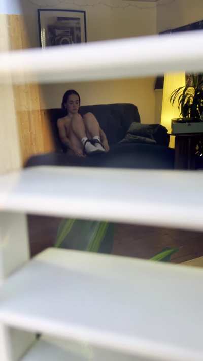 I get so wet when I think about you watching me through the window