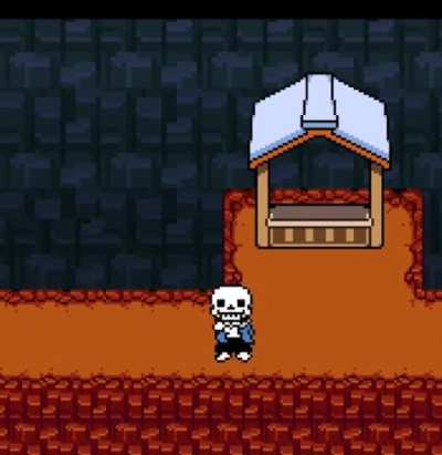 Sans just chilling