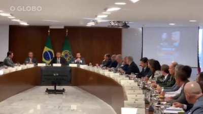 Bolsonaro, em reunião filmada: 