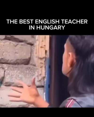 He might have a Czech hairstyle but his accent is American