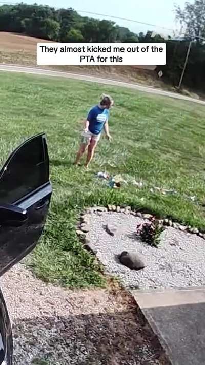 Dozens of balloons popped in an instant