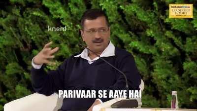 Kejriwal has a mental breakdown