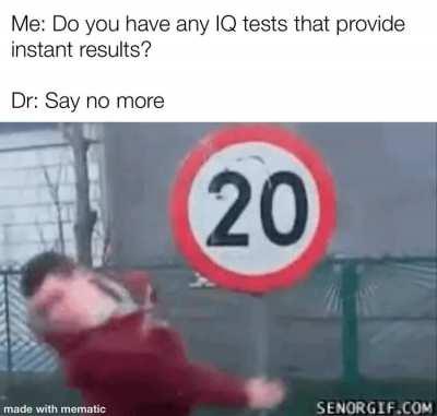 You failed, try again?