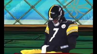 He dropped off so hard