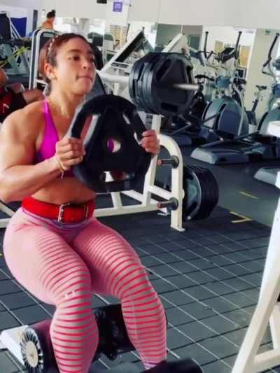 Sarita Chavez never skips leg day