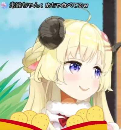 Video: local sheep destroys potato chips