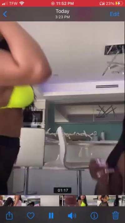 Chelseynolvis and a friend