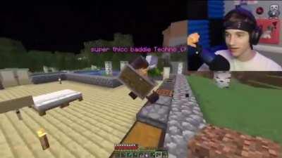 Guy in full Netherite keeps killing dude with no armor, karma comes back to him