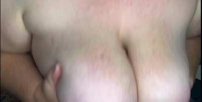 My tits work great for finishing him off