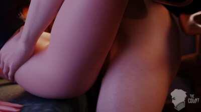 Miss Fortune fucked and creampied (TheCount)