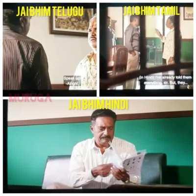 Propaganda Movie Jai bhim , spreading hate and dividing indians over languages.