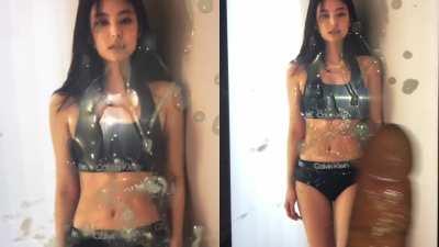 Jennie in just her bra is nghhh🤤