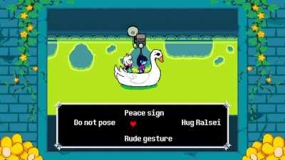 (Deltarune chap 2 spoiler) I...just fell in love for fluffy boi