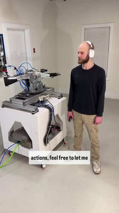 OpenAI realtime API connected to a rifle