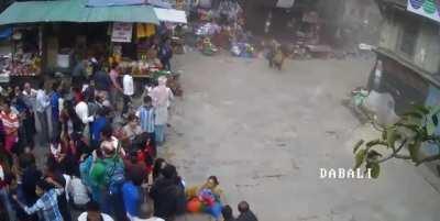 Los terremotos en Gorkha se ponen bien