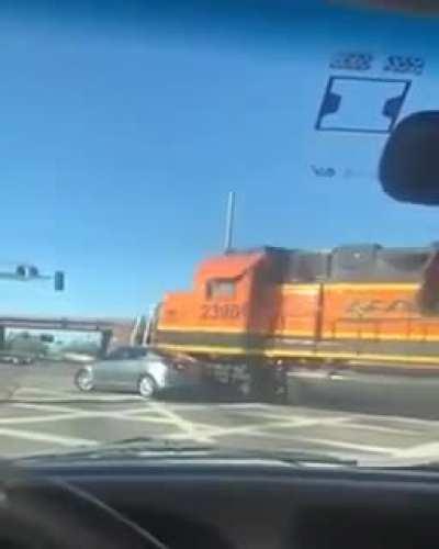 Train Hits Car Arizona