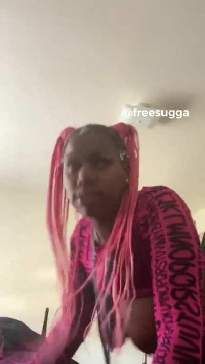 Caught the neighbor slipping