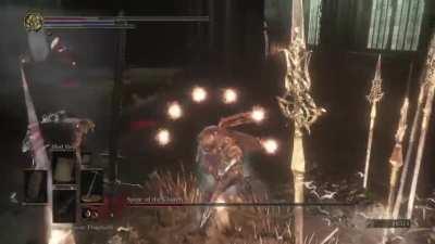 Messy first fight as a Spear of the Church. Host gave me a nasty time. Nearly kills me the worst way possible.