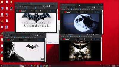 All Batman Arkham themes at once