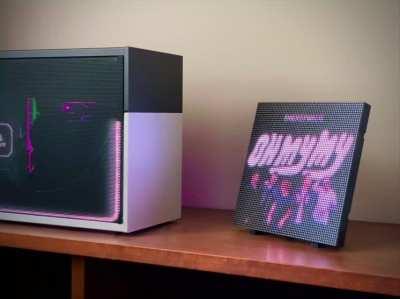 my 64x64 rgb led matrix album art display (pi 3b+)