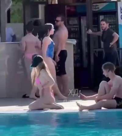 twerking near families