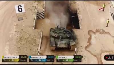 Russian tank demonstrates unbelievable performance