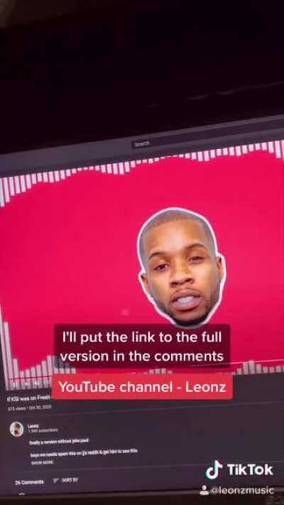 I took Jake off Fresh Outta London and replaced him with JJ and Tory Lanez (Full song in the comments) 3rd time posting this so lets get him to see it and react