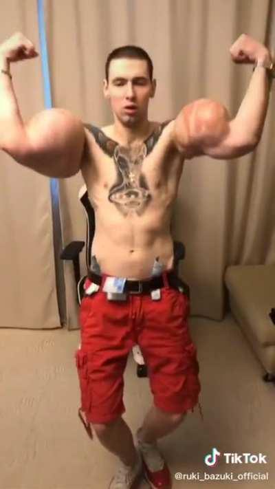 Wow hes so cool, he has swag!