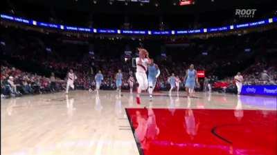 [Highlight] Covington with the QB inbounds to Nance Jr. for the touchdown and the foul