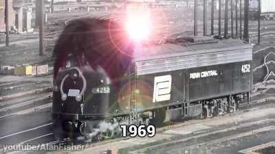Locomotive 4252 goes through a Phase in Life - credit to Alan Fisher on yt