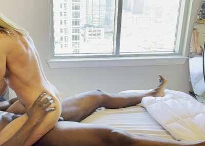 Wonder why it's easier for me to cum on someone else's cock?