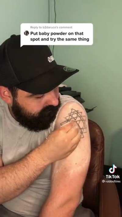 When you try to prove that a vaccine magnetized you, but end up proving yourself wrong.