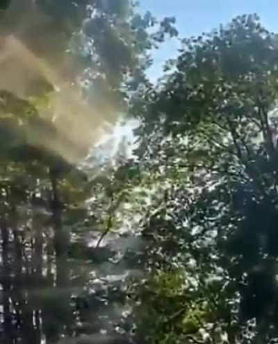 High up in the clouds