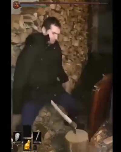 The axman, the hornyest