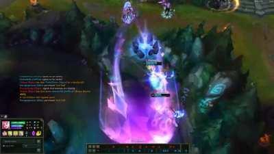 They buffed Sera's ult ig (context: Lulu hit the blast cone, sera was airborne and well-)